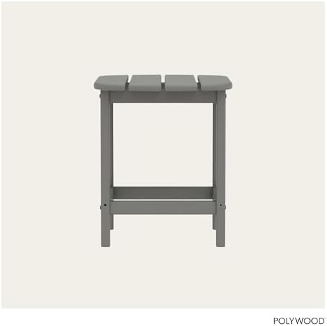 Outdoor side table on a porch setting