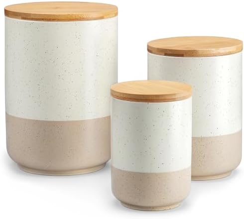 Canister wood lid close up