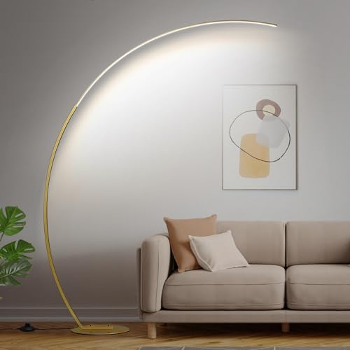 Brass arc floor lamp dimensions