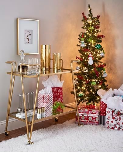 Brass bar cart dimensions reference