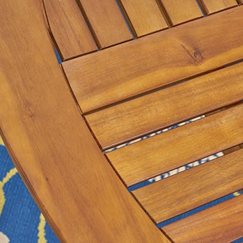 Acacia wood dining table dimensions diagram