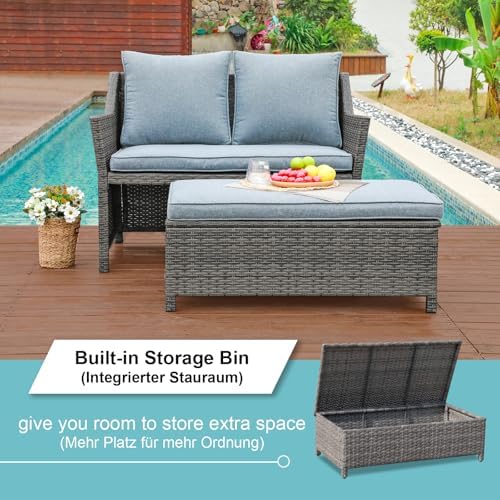 Storage coffee table open showing hidden compartment