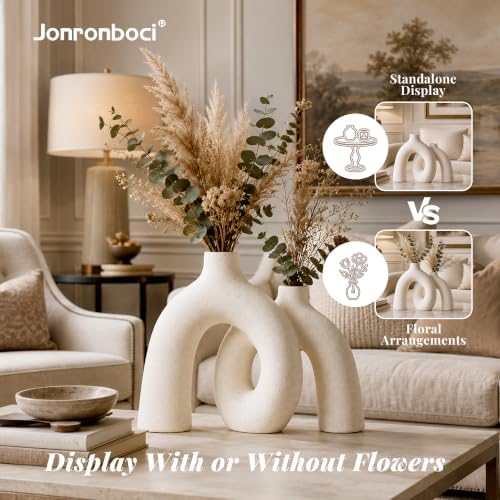 Ceramic donut vase dimensions diagram