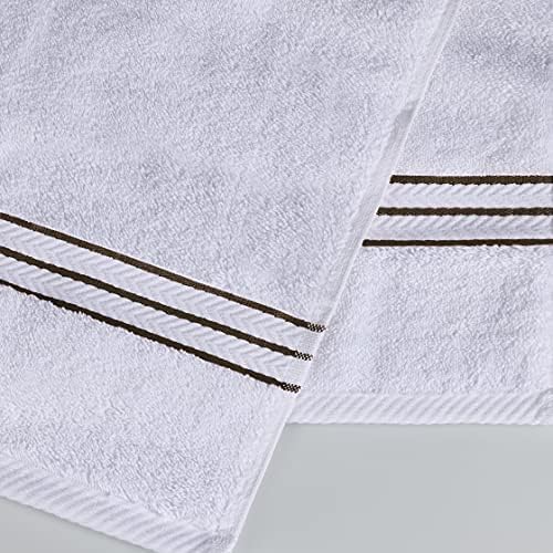 Turkish cotton towel dobby border detail