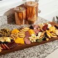 Acacia wood serving board dimensions diagram