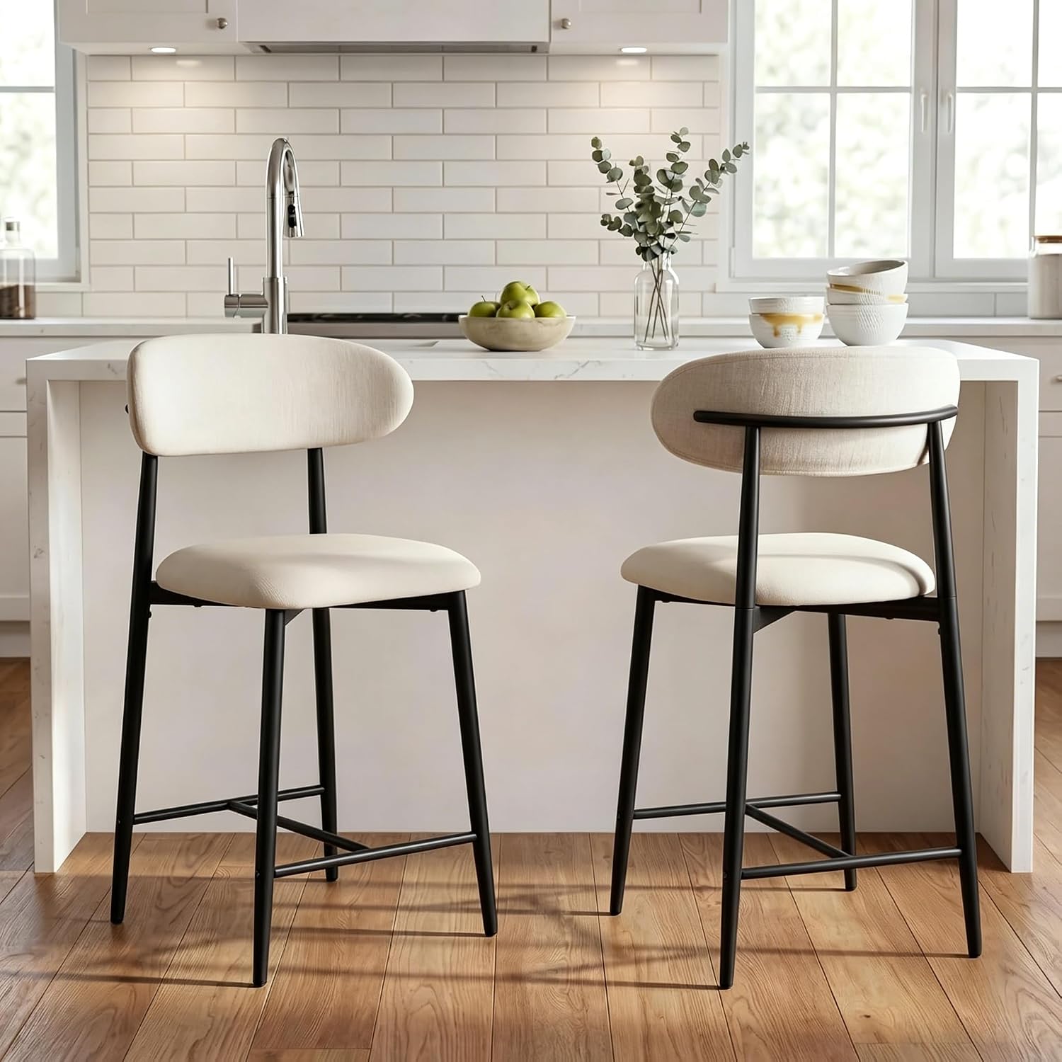 Bar stool dimensions and size diagram