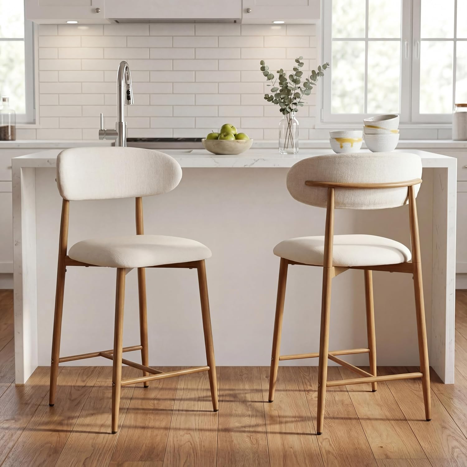 Bar stool shown on a plain background